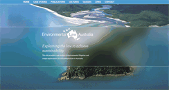 Desktop Screenshot of envlaw.com.au